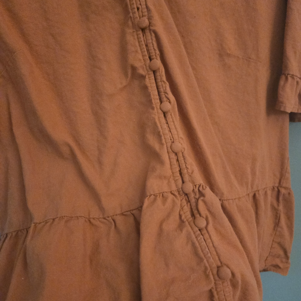 Christopher & Banks Terracotta Blouse